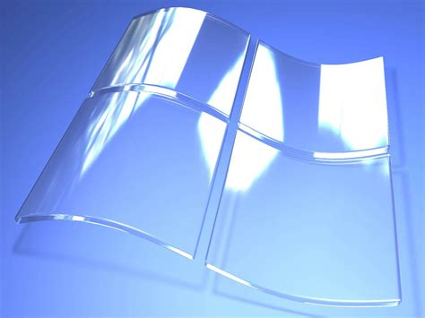 Windows Glass Logo ~ Desktop Wallpaper