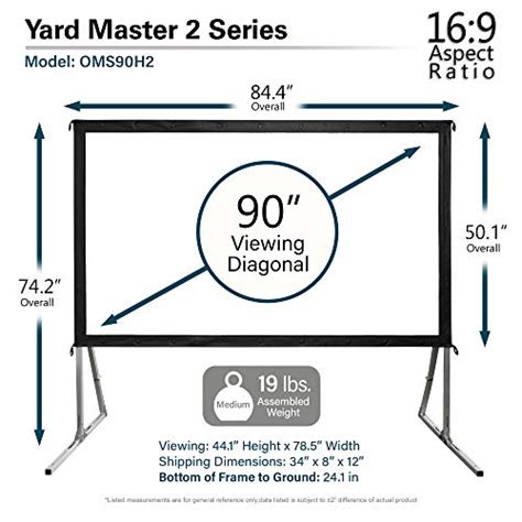 How Large are 90, 100, 110, 120, 150-inch Projector Screens? - Family Is First