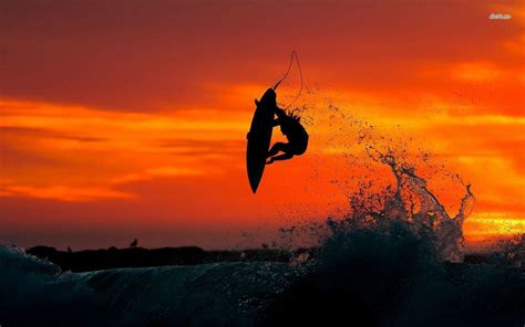 Sunset Surfing Wallpapers - Top Free Sunset Surfing Backgrounds - WallpaperAccess