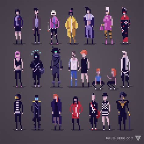 Valenberg Pixel Art Anime Pixel Art Pixel Art Characters | My XXX Hot Girl