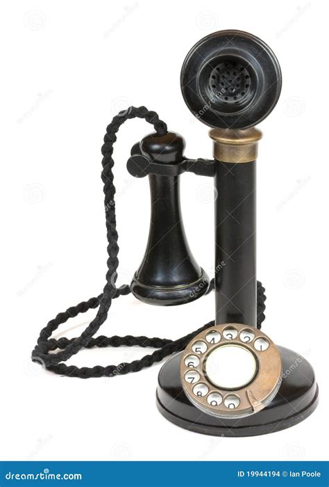 Antique Candlestick Telephone Stock Photo - Image of talk, candlestick: 19944194