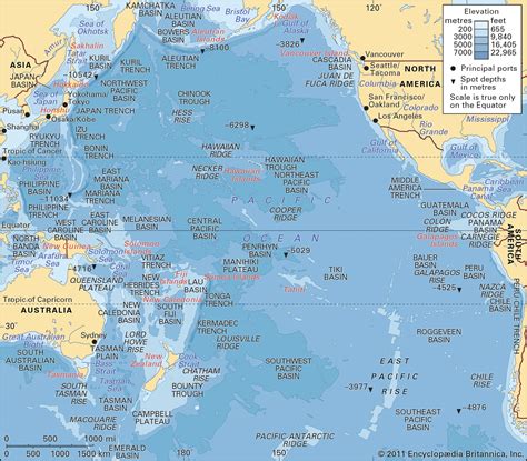 Pacific Ocean | Depth, Temperature, Animals, Location, Map, & Facts | Britannica