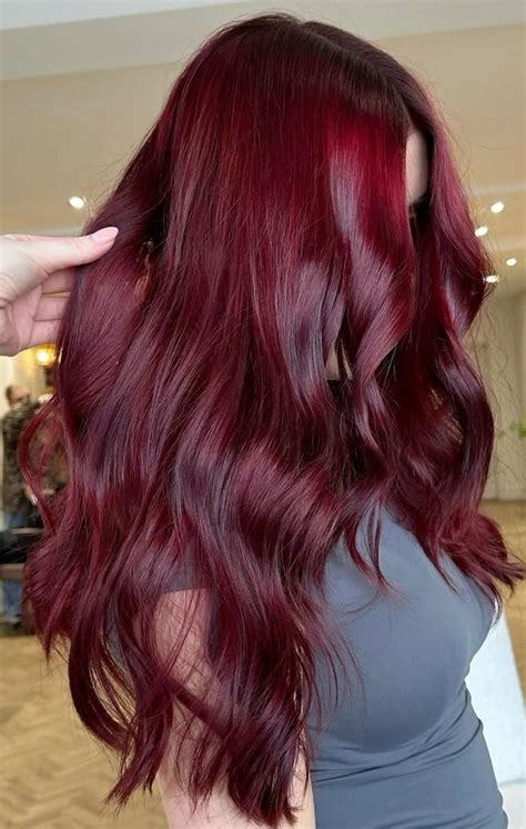 Wine red hair🍷 in 2024 | Wine red hair, Wine hair, Red hair inspo