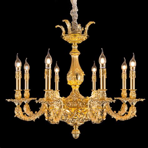 8 light antique brass chandelier – MINGHIN LIGHTING