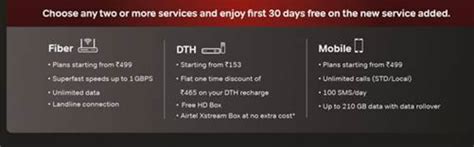 Airtel Black all-in-one service for mobile, DTH, and Fiber launched: check plans, prices ...