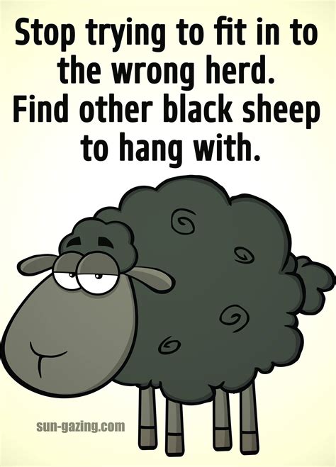 Funny Quotes About Being The Black Sheep Of The Family - ShortQuotes.cc