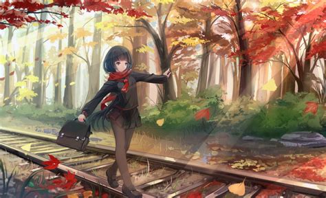 Anime Fall Wallpapers (59+ images)