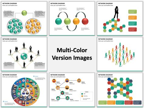 Network Diagrams for PowerPoint and Google Slides - PPT Slides