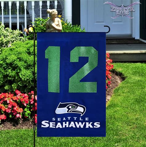 Seattle Seahawks Garden Flag