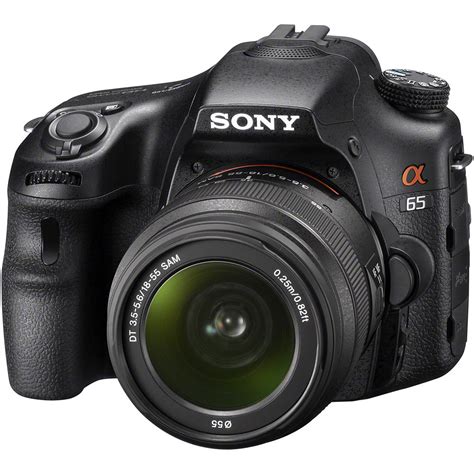 Sony SLT-A65 Digital SLR Camera with DT 18-55mm SLTA65VL - B&H Photo