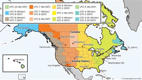 USA & Canada Start Daylight Saving 2023