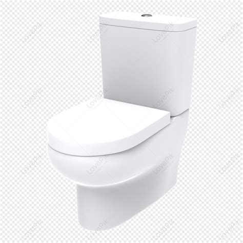 Toilet 3d Model, White Toilet, 3d Model, 3d PNG Hd Transparent Image And Clipart Image For Free ...