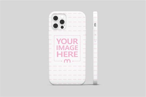 iPhone 12 Pro Cover Back View Mockup - Mediamodifier