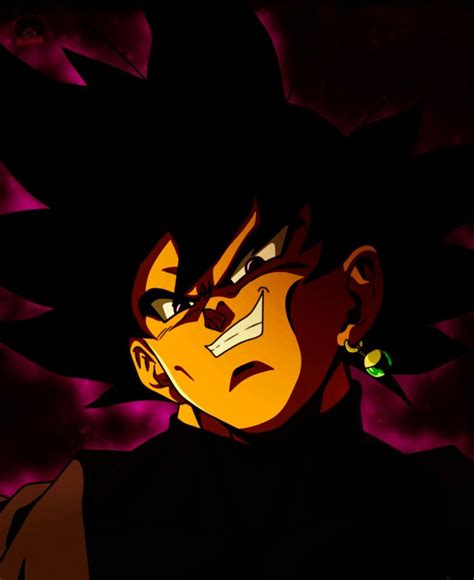 Goku Black evil smile