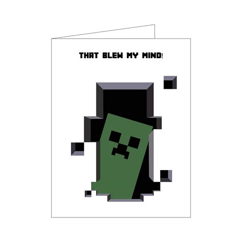 Minecraft Happy Birthday Card - 10 Free PDF Printables | Printablee