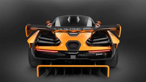 McLaren Senna GTR Back UHD 4K Wallpaper | Pixelz