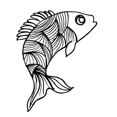 Partnership Clipart Black And White Fish