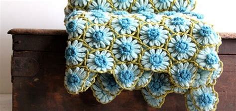 Crochet Daisy Flower Blanket