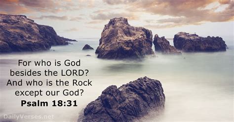 13 Bible Verses about 'Rock' - DailyVerses.net