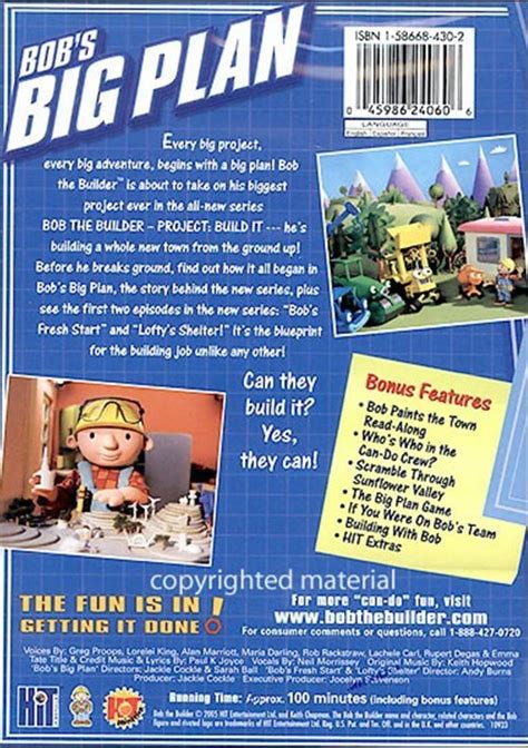 Bob The Builder: Bob's Big Plan (DVD 2005) | DVD Empire