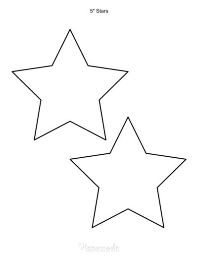 9 Template Of A Star - Template Guru