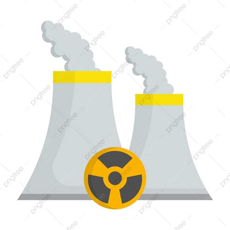 Nuclear Power Plant Vector PNG Images, Nuclear Power Plant, Nuclear, Power Plant, Power PNG ...