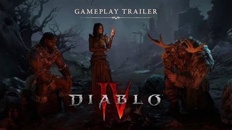 Diablo 4 Gameplay Trailer Reveals 3 Classes And Environment