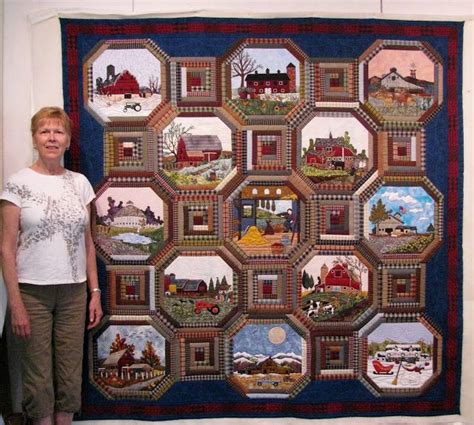 17 Best images about Barn, Farm & Landscape quilts on Pinterest | Barn quilt patterns, Quilt and ...