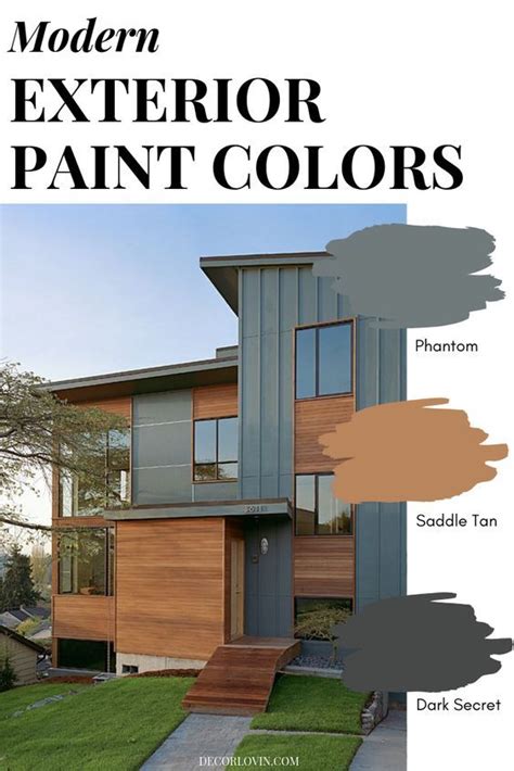 Paint your home with confidence using this modern paint color guide! 9 differ… | House paint ...