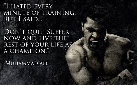 QUOTE OF THE WEEK | MUHAMMAD ALI - Generation Iron Fitness & Bodybuilding Network