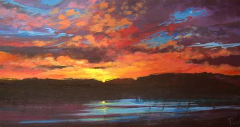 sunset-paintings.co.uk: Impressionist Sky