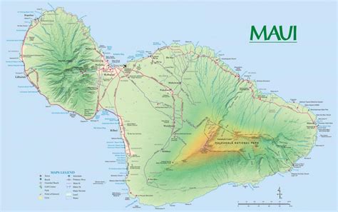 Large Maui Maps For Free Download And Print | High-Resolution And - Printable Map Of Maui ...