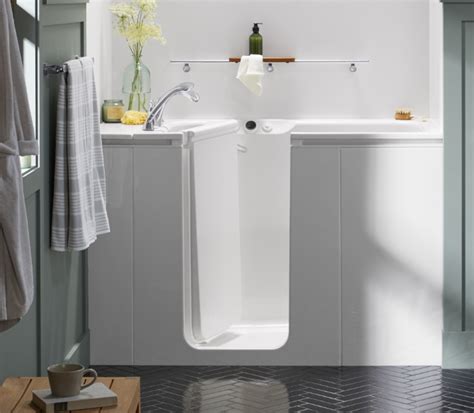 Walk-In Tub Dimensions | Bathtub Specifications | KOHLER Walk-In Bath