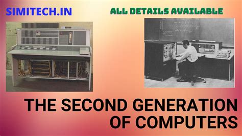 second generation of computer 1959-1965simitech