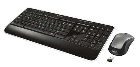 Logitech MK520 Wireless Keyboard and Mouse Combo — Keyboard and Mouse, Long Battery Life, Secure ...