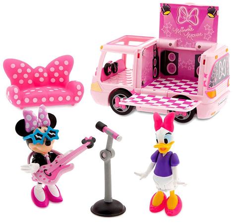 Disney Minnie Mouse Pop-Star Minnie Mouse Playmat Playset - ToyWiz