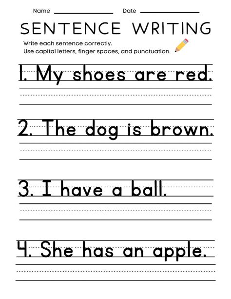 Sentence Diagrams Worksheet