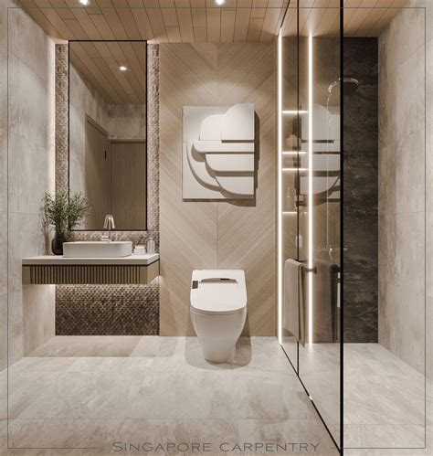 Stunning Bathrooms: 7 Modern Luxury Designs to Inspire Your Next Remodel - Carpentry Singapore