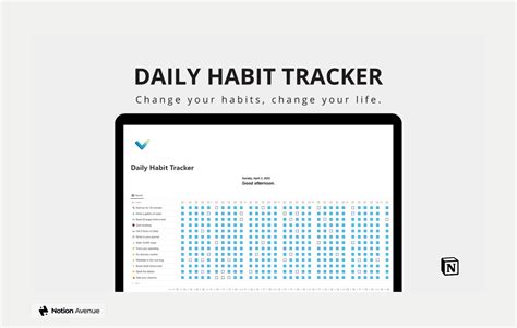 15 Free & Aesthetic Notion Habit Tracker Templates (2024)