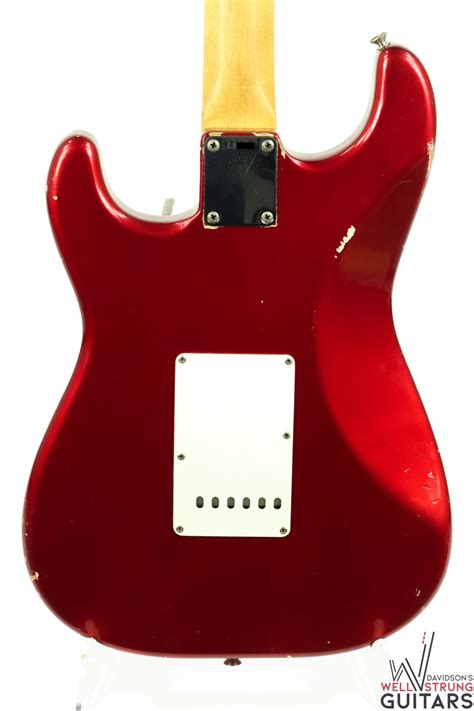 Stratocaster – Candy Apple Red – Davidson's Well Strung Guitars – We Buy and Sell Vintage Guitars