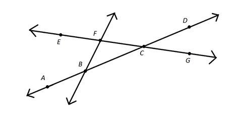 Intersecting Lines Geometry