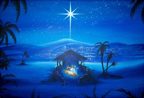 Christmas Nativity Scene Wallpaper - WallpaperSafari