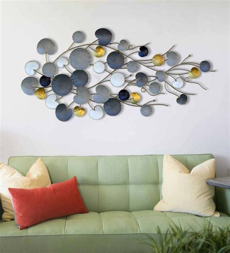 Buy Iron Abstract Wall Art In Grey By Craftter Online - Abstract Metal Art - Metal Wall Art ...