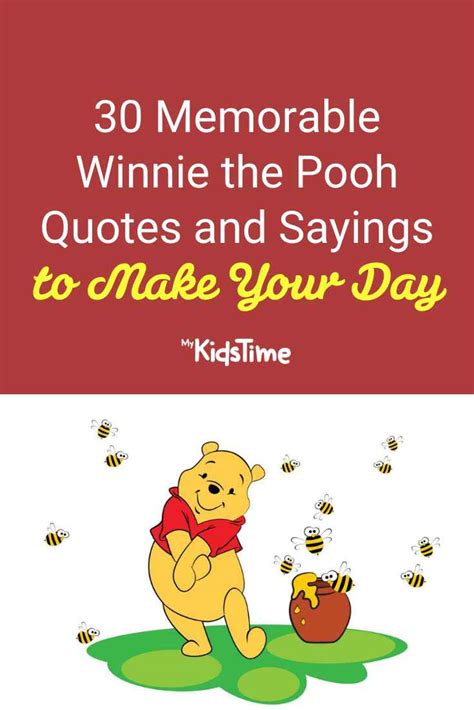 30 Memorable Winnie the Pooh Quotes to Make Your Day