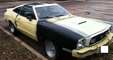 1977 Mustang II with t-tops and V8