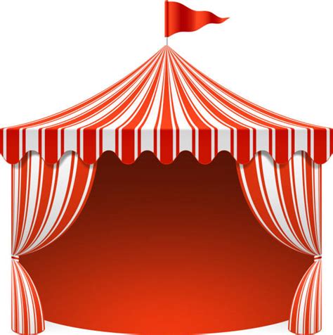 Circus Tent Clip Art, Vector Images & Illustrations - iStock