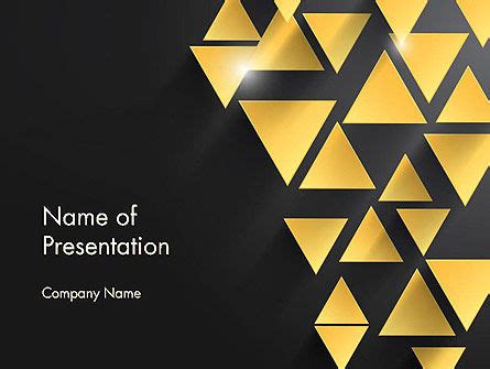 Black And Gold PowerPoint Templates and Google Slides Themes, Backgrounds for presentations ...