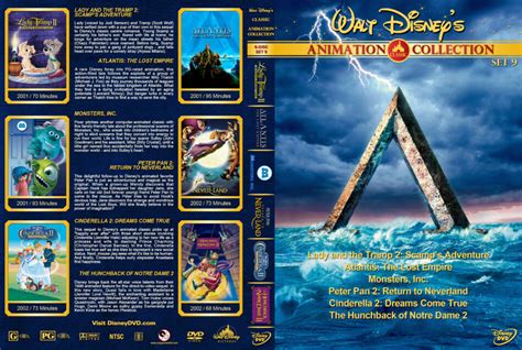 Walt Disney's Classic Animation - Set 9 dvd cover (2001-2002) R1 Custom