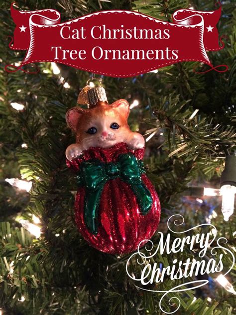 Purr-fect Cat Christmas Tree Ornaments For A Meowy Christmas!