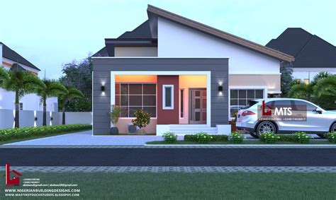 2 Bedroom Bungalow (RF 2003) – NIGERIAN BUILDING DESIGNS